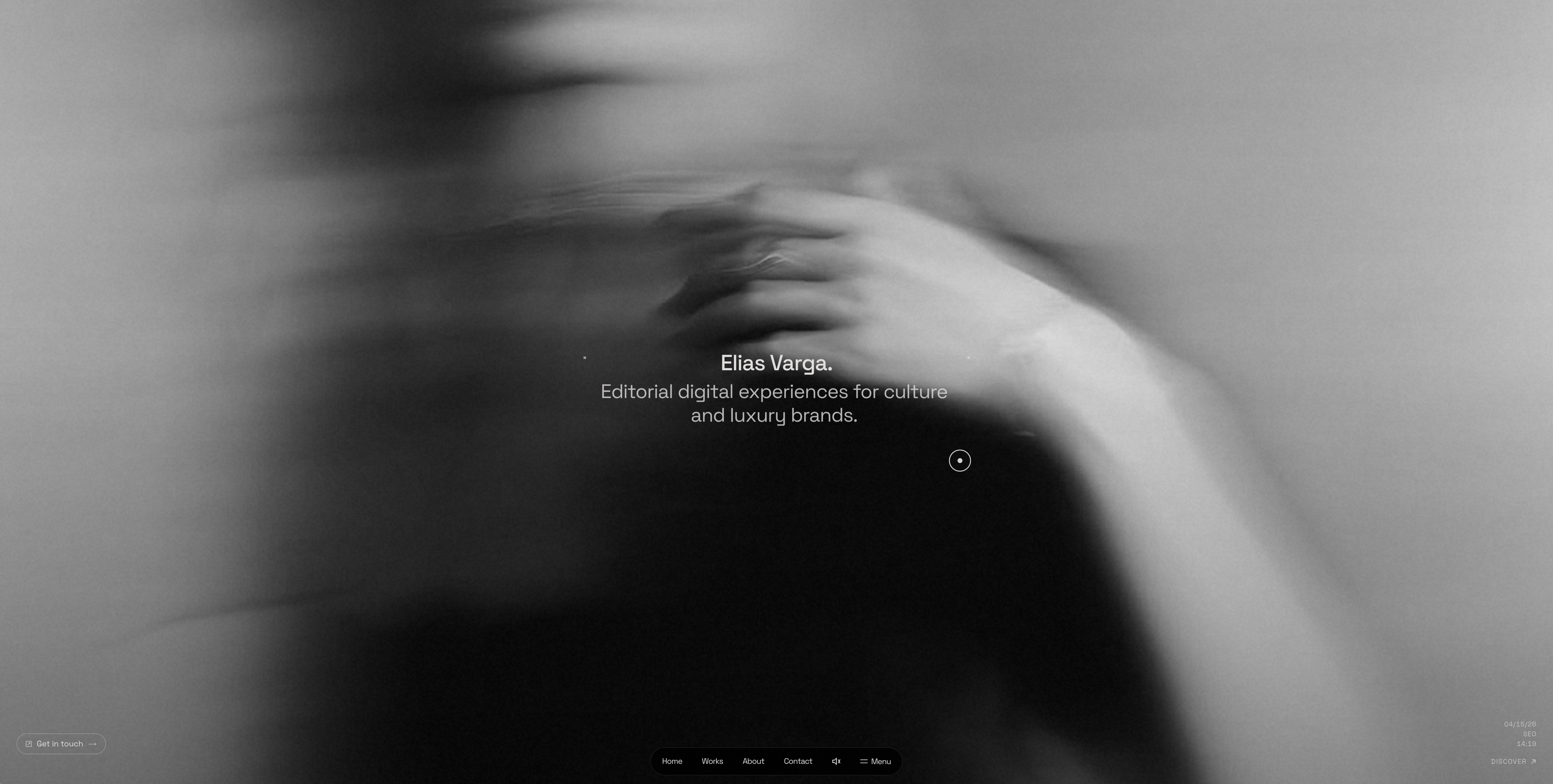 Atelier Varga 하이엔드 에디토리얼 디지털 경험 웹사이트